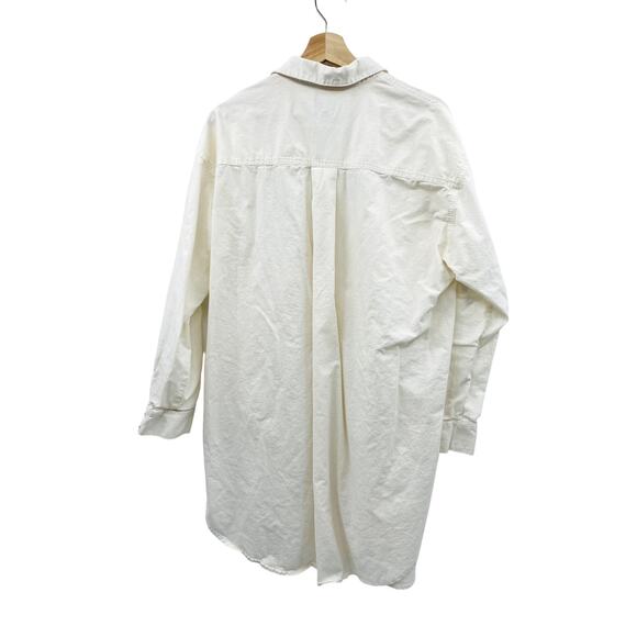 Urban Outfitters embroidered button down oversized shirt - Picture 6 of 8